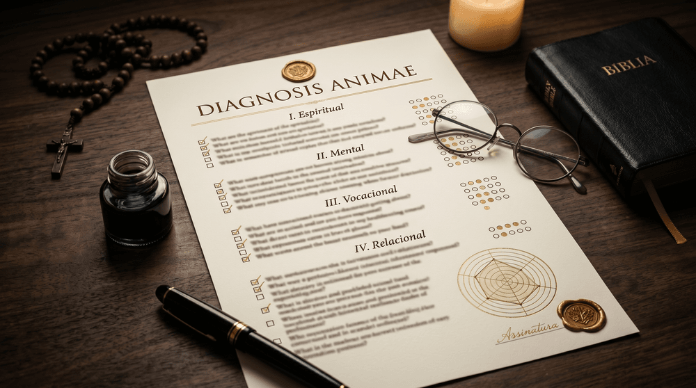 Mapeamento da Alma · Diagnosis Animae · 4 dimensões
