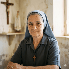 Irmã Clara, aluna do Cura da Alma